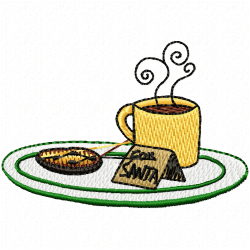 Mugs Embroidery Design 2